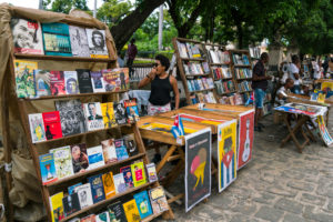 Book market in Havana, Cuba Book market in Havana, Cuba